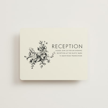 Reception Cards