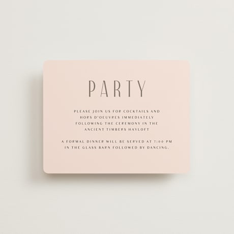 Reception Cards