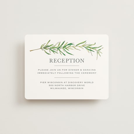 Reception Cards