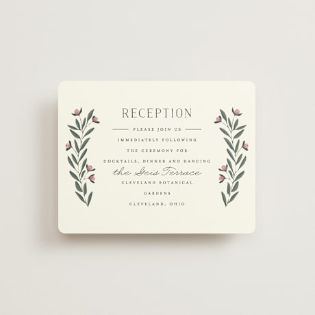 Reception Cards