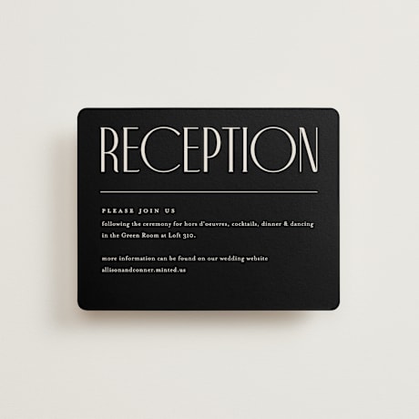 Reception Cards