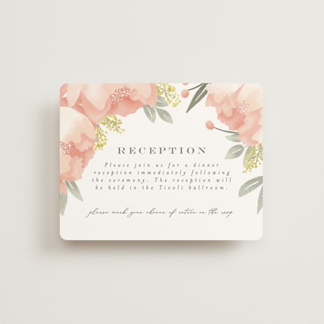 Reception Cards