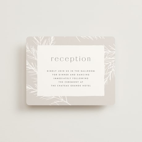 Reception Cards
