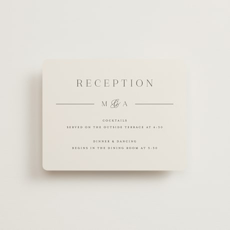 Reception Cards