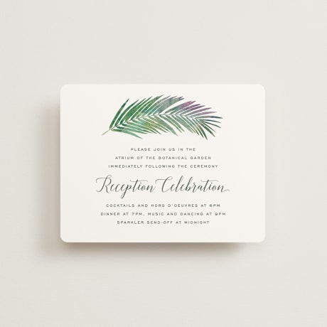 Reception Cards