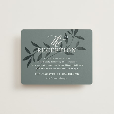 Reception Cards