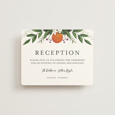 Reception Cards