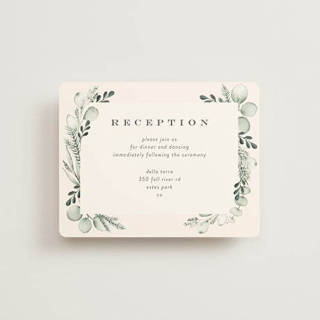 Reception Cards