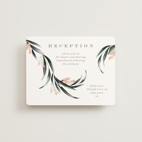 Reception Cards