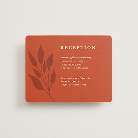 Reception Cards