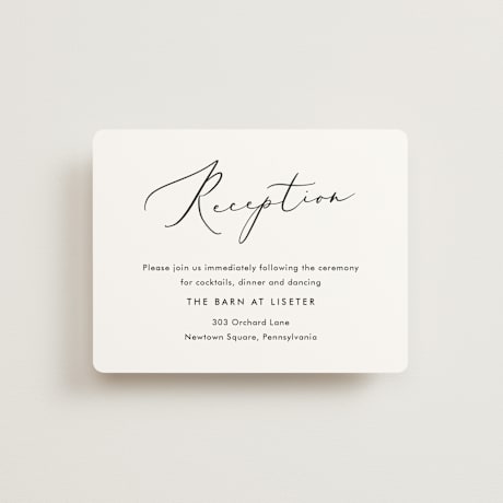 Reception Cards