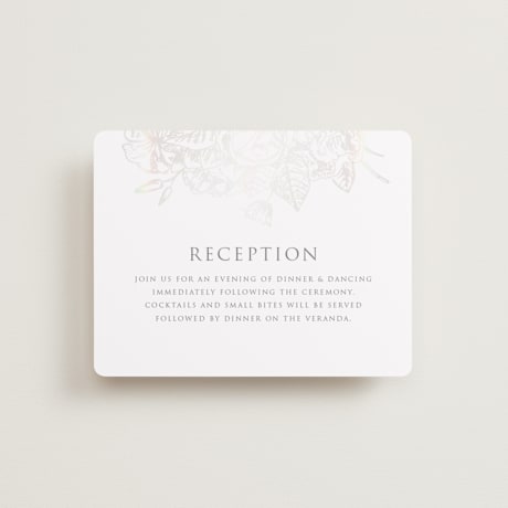 Gloss-Press Reception Cards