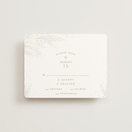 Gloss-Press RSVP Cards