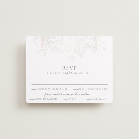 Gloss-Press RSVP Cards