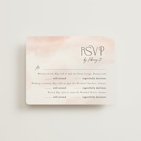 Multi-Event RSVP Cards