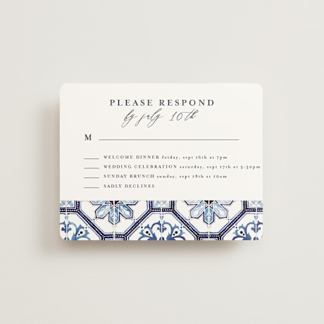 Multi-Event RSVP Cards