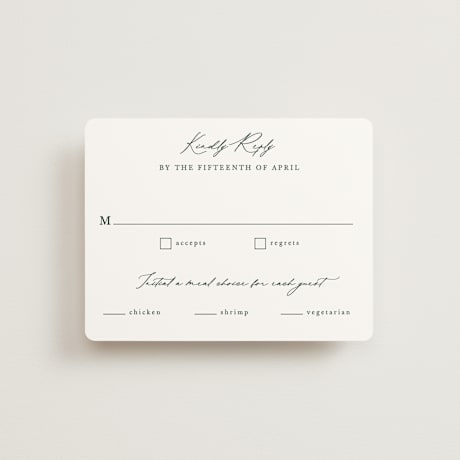 RSVP Cards