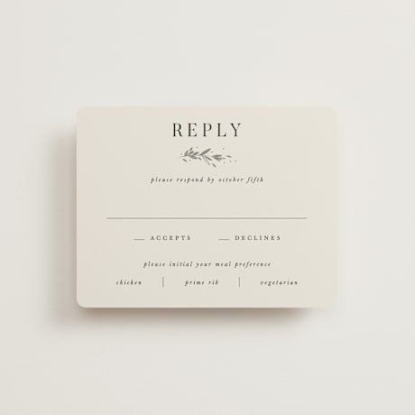 RSVP Cards