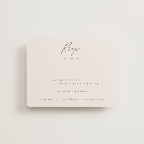 RSVP Cards