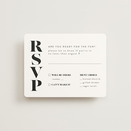 RSVP Cards