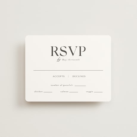 RSVP Cards
