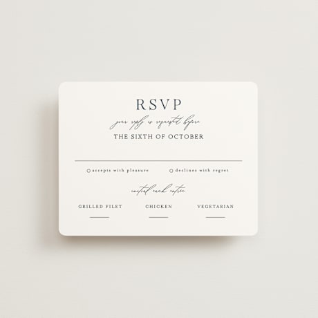 RSVP Cards