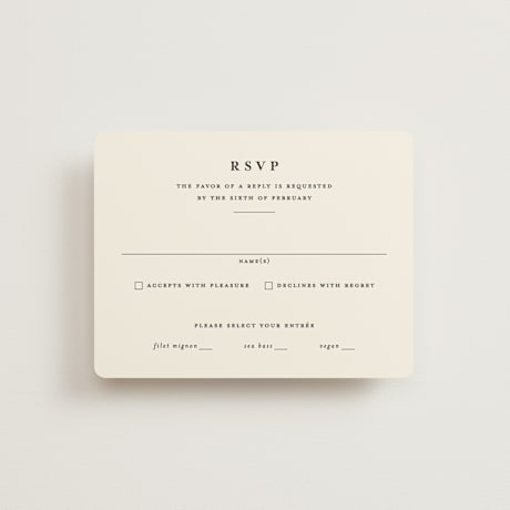 RSVP Cards