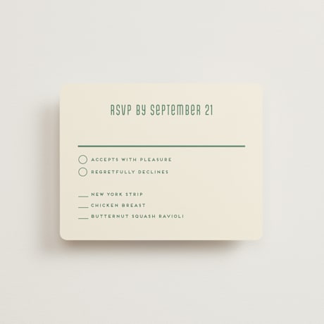 RSVP Cards