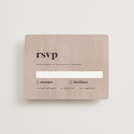 RSVP Cards