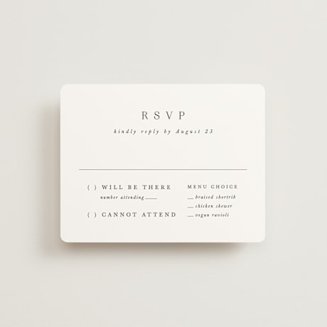 RSVP Cards