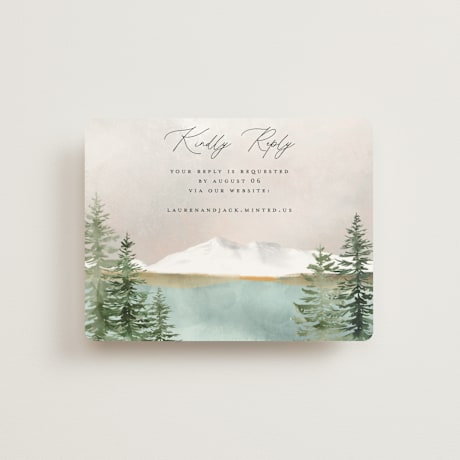 RSVP Online Enclosure Cards