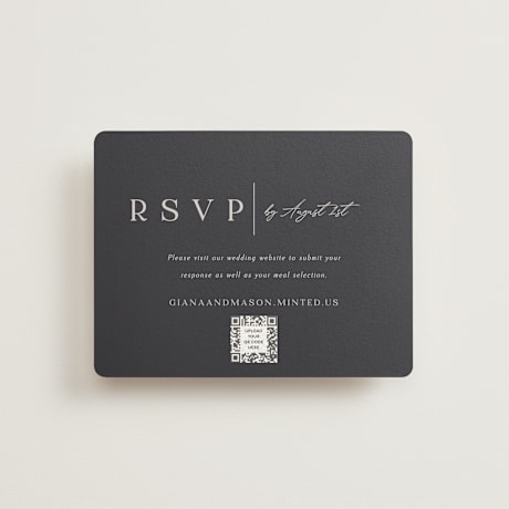 RSVP Online Enclosure Cards