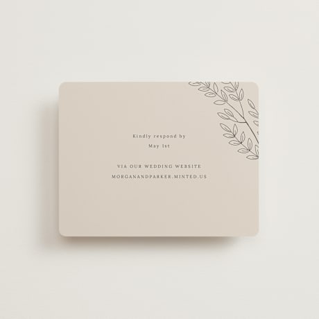 RSVP Online Enclosure Cards