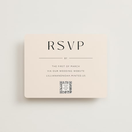 RSVP Online Enclosure Cards