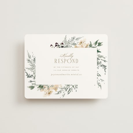 RSVP Online Enclosure Cards