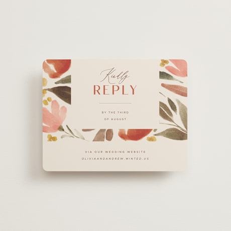 RSVP Online Enclosure Cards