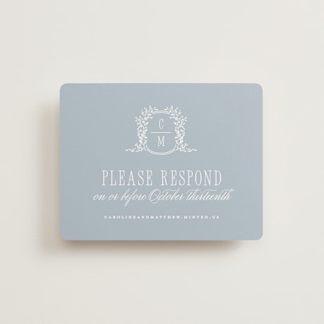RSVP Online Enclosure Cards