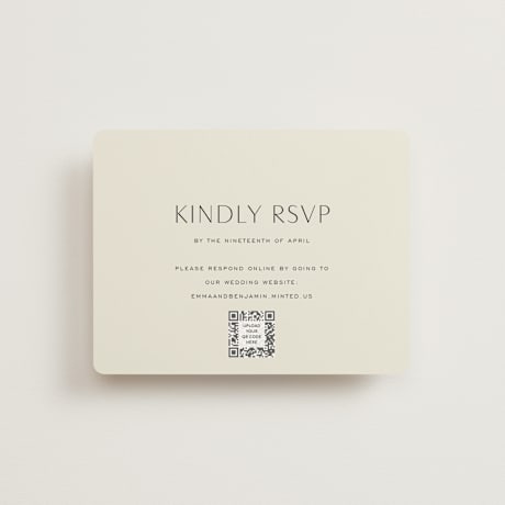 RSVP Online Enclosure Cards