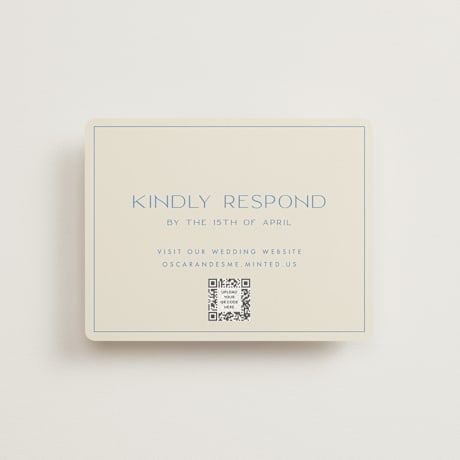 RSVP Online Enclosure Cards