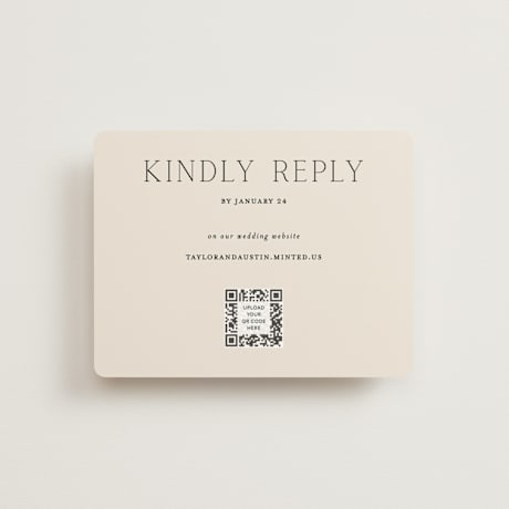 RSVP Online Enclosure Cards