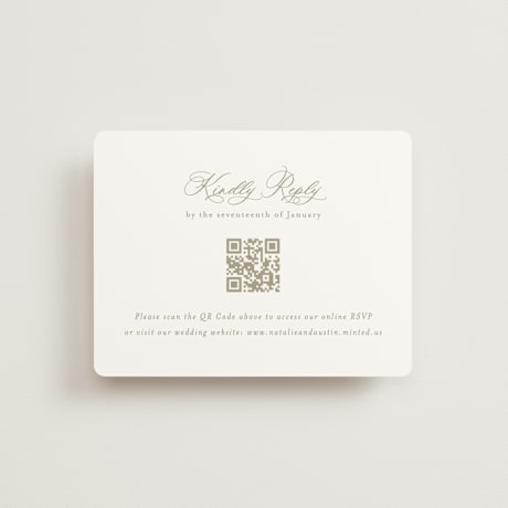 RSVP Online Enclosure Cards