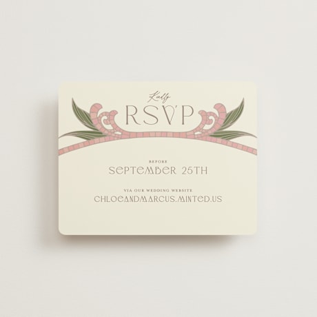 RSVP Online Enclosure Cards