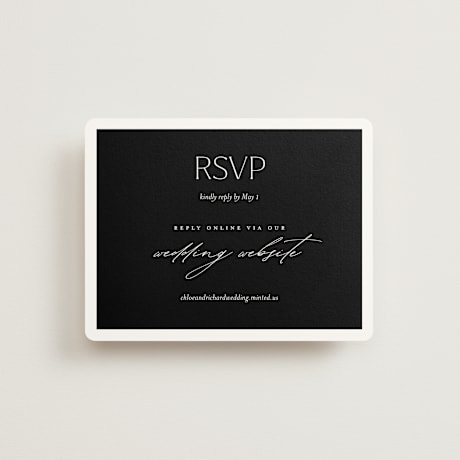 RSVP Online Enclosure Cards