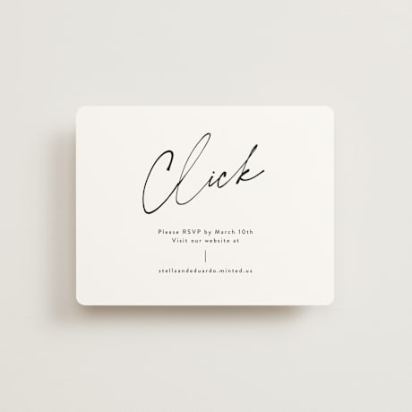 RSVP Online Enclosure Cards