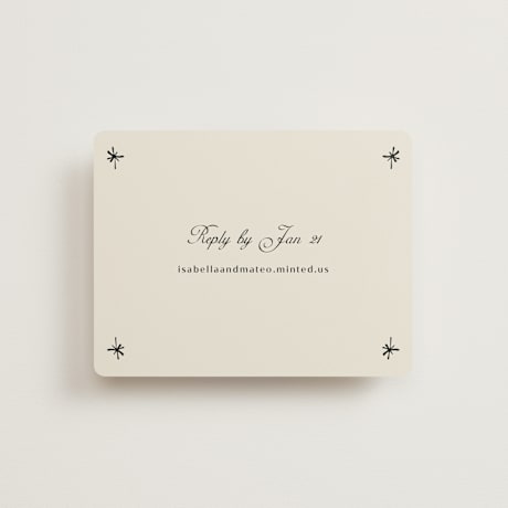 RSVP Online Enclosure Cards