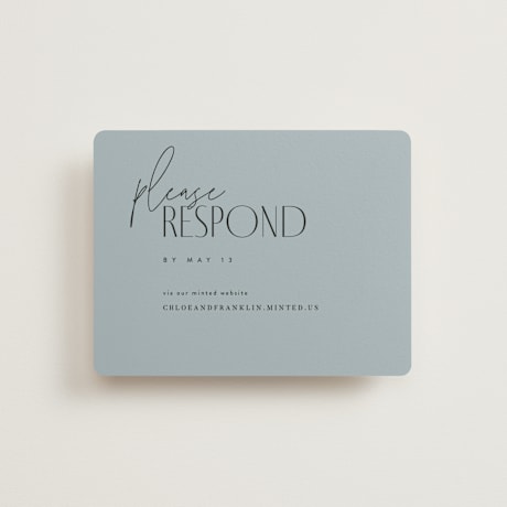 RSVP Online Enclosure Cards