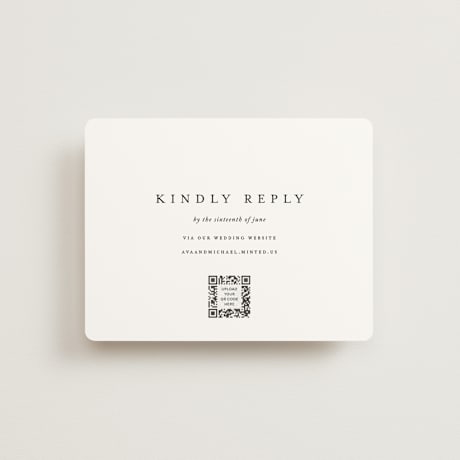 RSVP Online Enclosure Cards