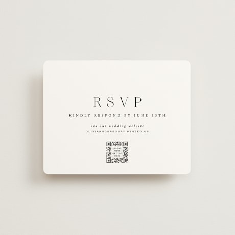 RSVP Online Enclosure Cards