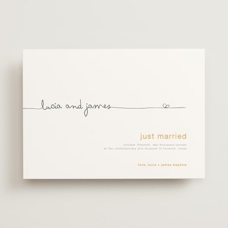 Wedding Announcements