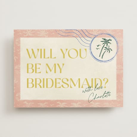 Bridesmaid Cards